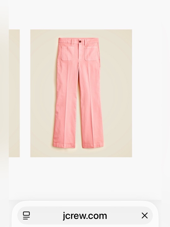 J. Crew Pants - J Crew - women’s 31- pink pant